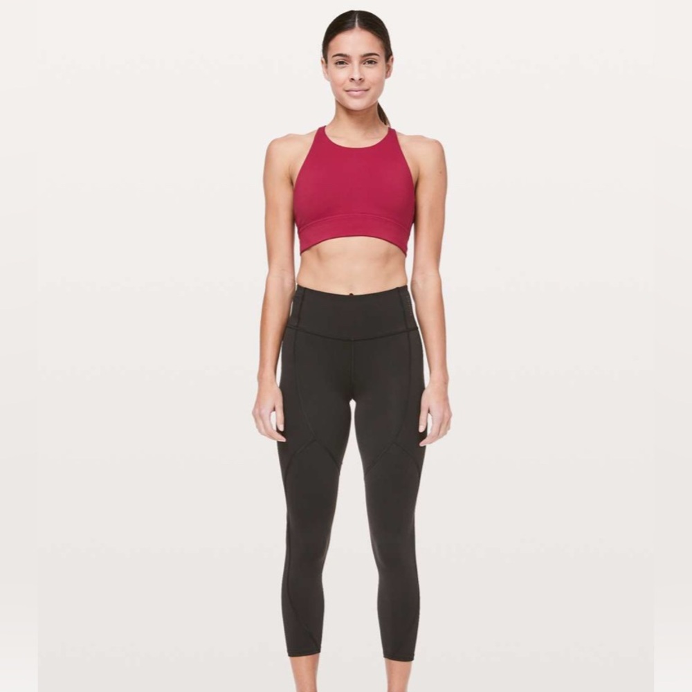 lululemon athletica Racerback Sports Bra in Raspberry - Picture 3 of 10